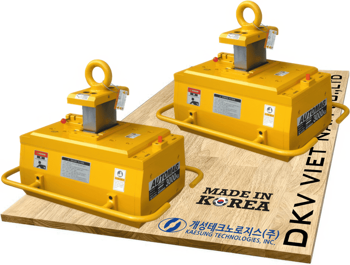Nam châm cẩu hàng Kaesung ATM-1200, Kaesung permanent lifting magnet ATM-1200