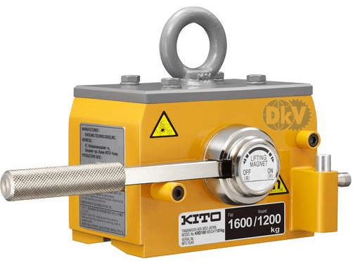 Nam châm cẩu hàng Kito KRD160, Kito permanent lifting magnet KRD160