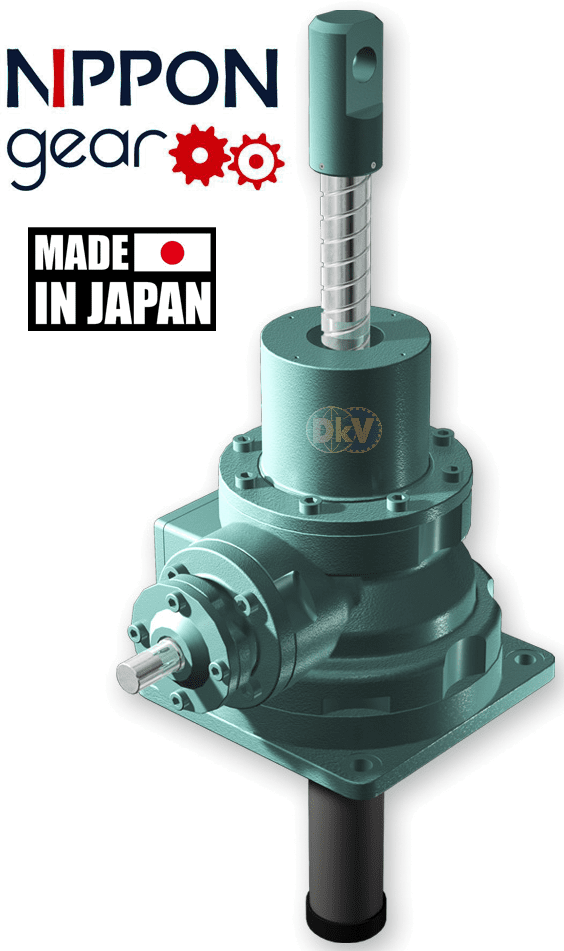 kich ren co khi Nippon J2H, Nippon screw jack J2H