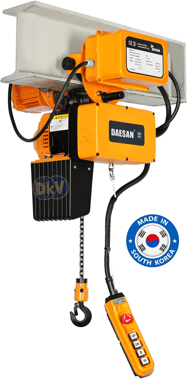 Pa lăng xích điện Daesan DLM-250, Daesan electric chain hoists DLM-250