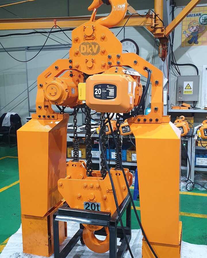 Pa lăng xích điện Daesan DSA-20W, Daesan electric chain hoists DSA-20W