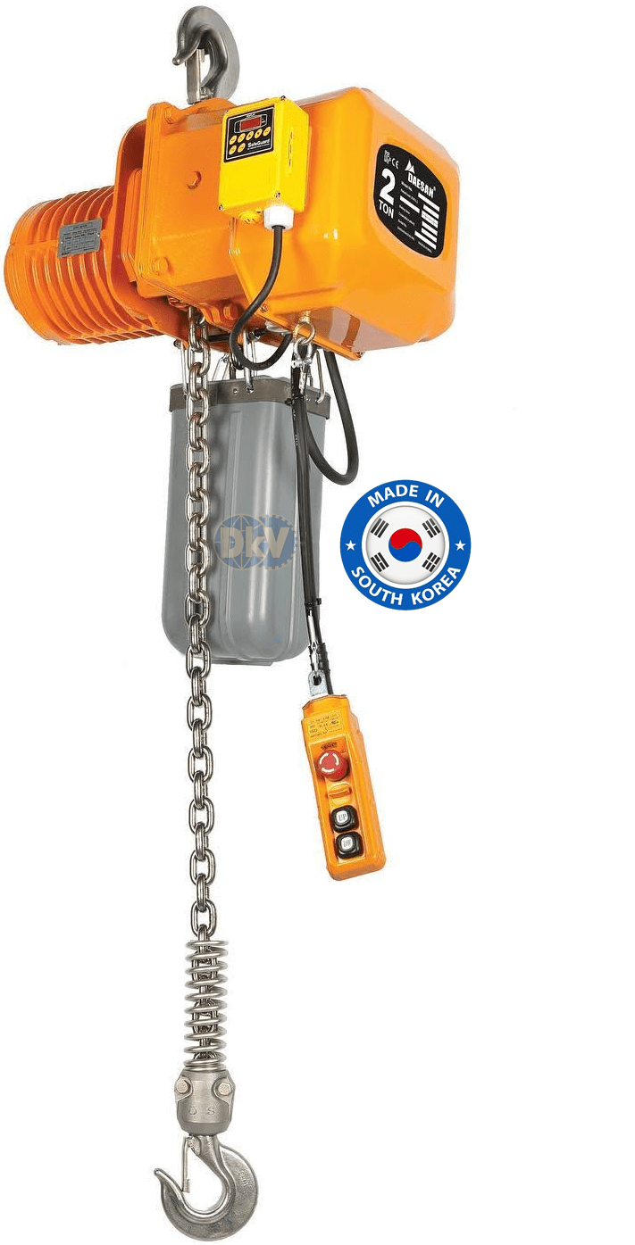Pa lăng xích điện Daesan DSA-2S, Daesan electric chain hoists DSA-2S