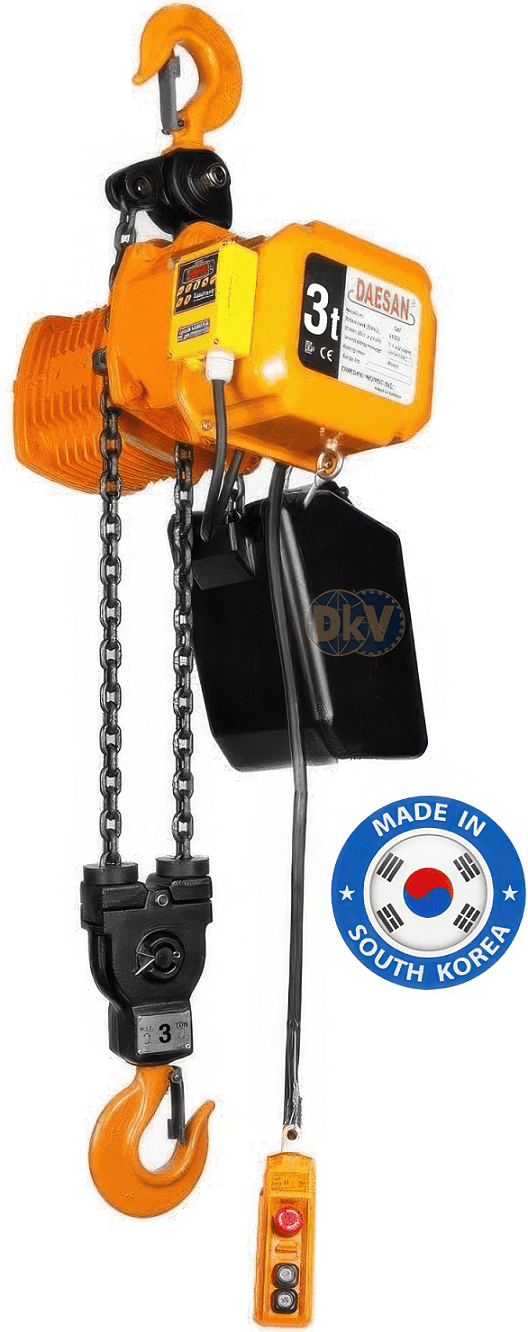 pa lang xich dien daesan dsa-3w, daesan electric chain hoists dsa-3w
