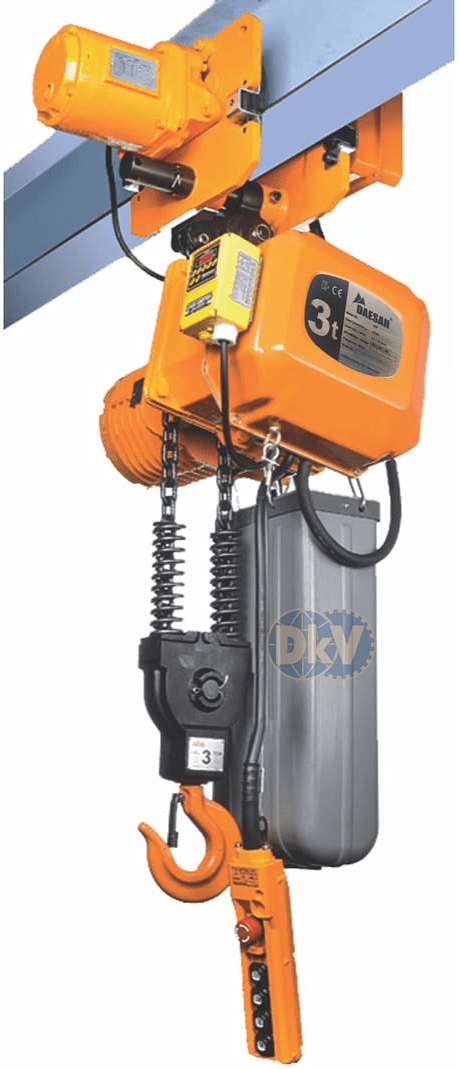 Pa lăng xích điện Daesan DSM-3W, Daesan electric chain hoists DSM-3W