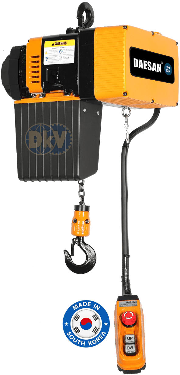 Pa lăng xích điện Daesan EDL-125, Daesan electric chain hoists EDL-125
