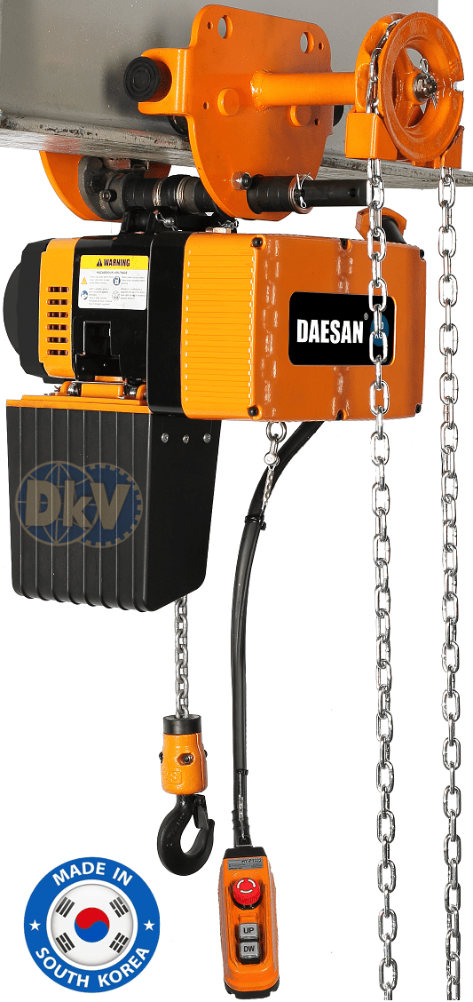 Pa lăng xích điện Daesan EDLG-250, Daesan electric chain hoists EDLG-250