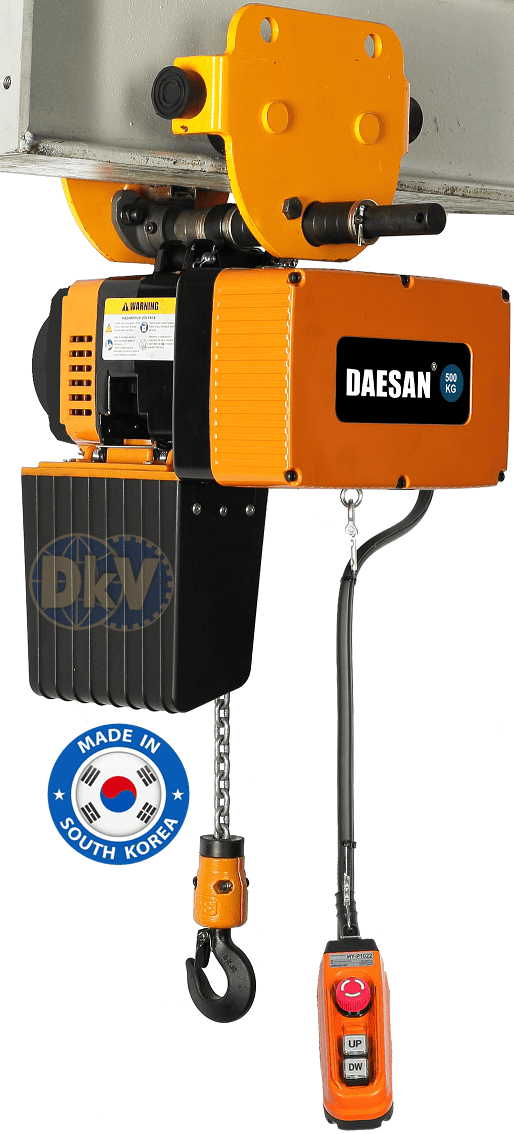 Pa lăng xích điện Daesan EDLP-125, Daesan electric chain hoists EDLP-125