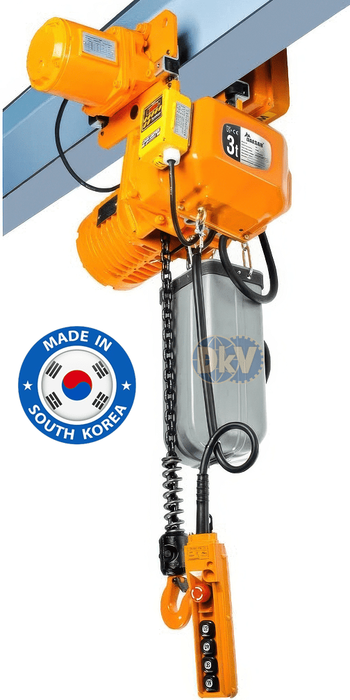 Pa lăng xích điện Daesan EDSM-3S, Daesan electric chain hoists EDSM-3S