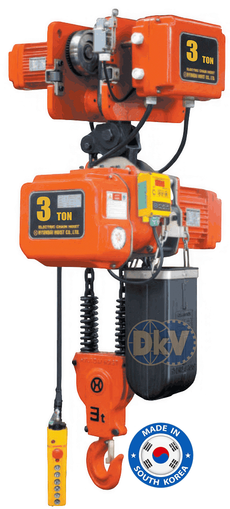 Pa lăng xích điện Hyundai FT-D300, Hyundai electric chain hoists FT-D300