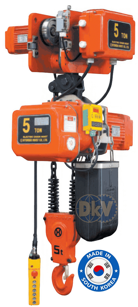 Pa lăng xích điện Hyundai FT-D500, Hyundai electric chain hoists FT-D500