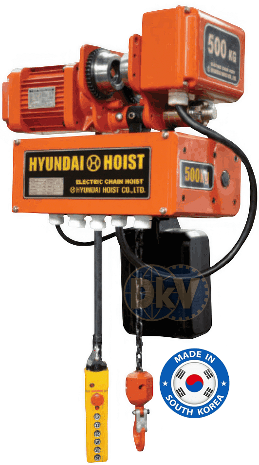 Pa lăng xích điện Hyundai KT-S050, Hyundai electric chain hoists KT-S050