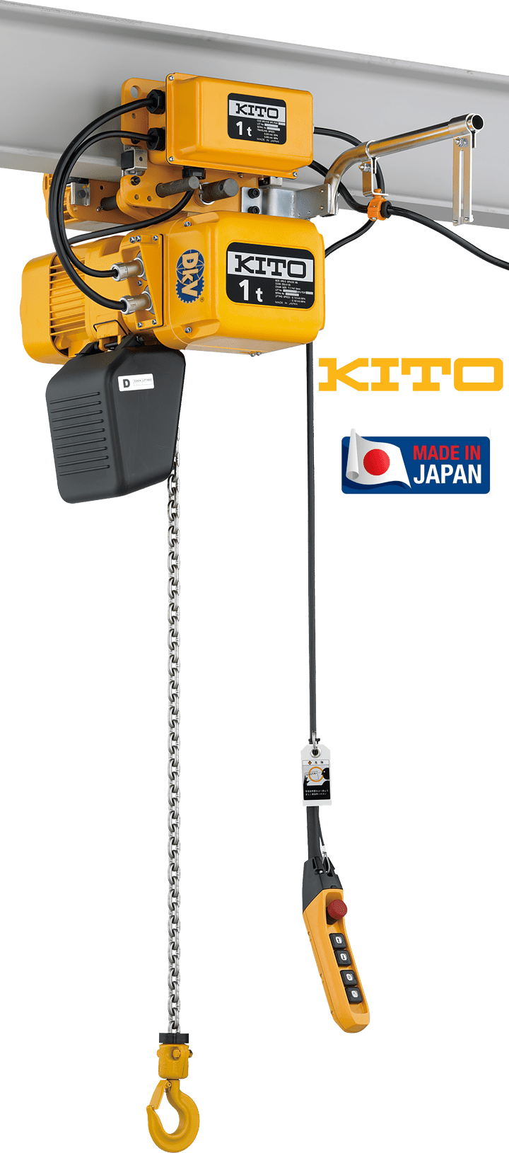 Pa lăng xích điện Kito ER2M003IH-IS, Kito electric chain hoists ER2M003IH-IS