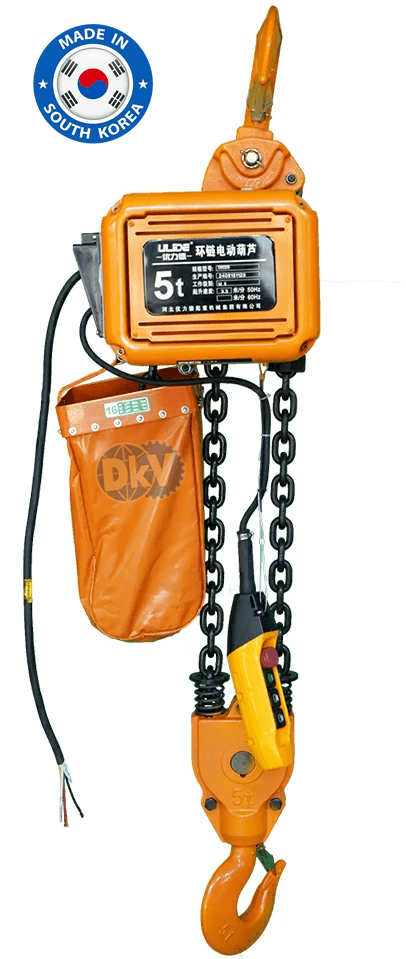 Pa lăng xích điện Samsung SCO-S5000D, Samsung electric chain hoists SCO-S5000D