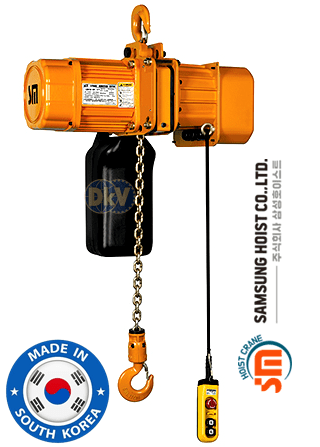 Pa lăng xích điện Samsung SCO-S250-SP, Samsung electric chain hoists SCO-S250-SP