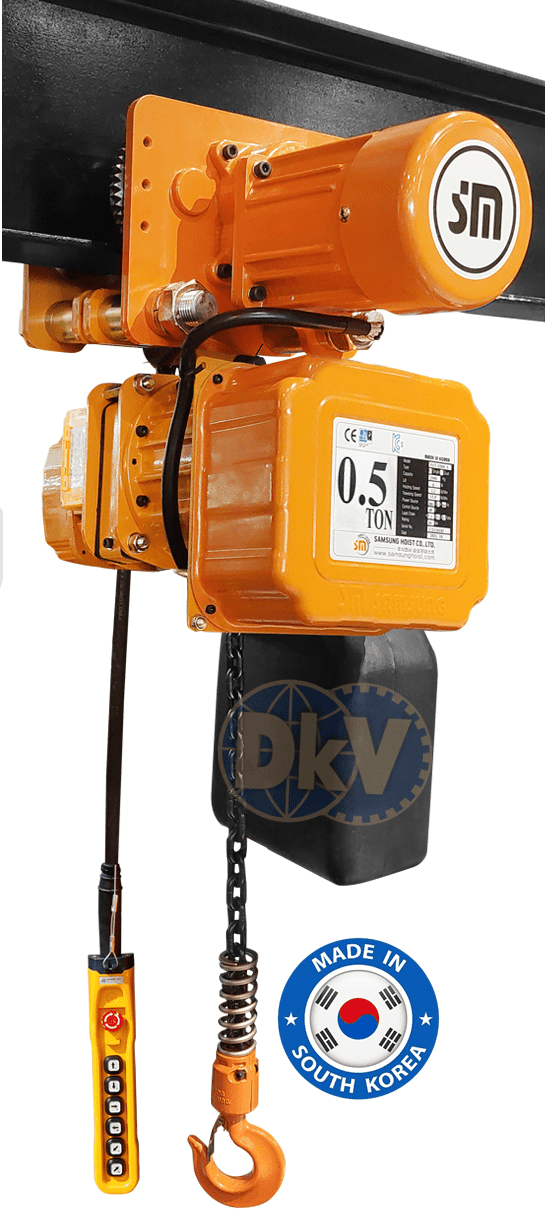 Pa lăng xích điện Samsung SCT-D500, Samsung electric chain hoists SCT-D500