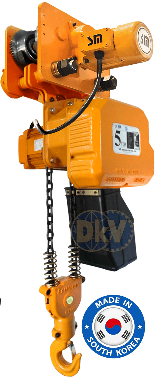 Pa lăng xích điện Samsung SCT-D5000D, Samsung electric chain hoists SCT-D5000D