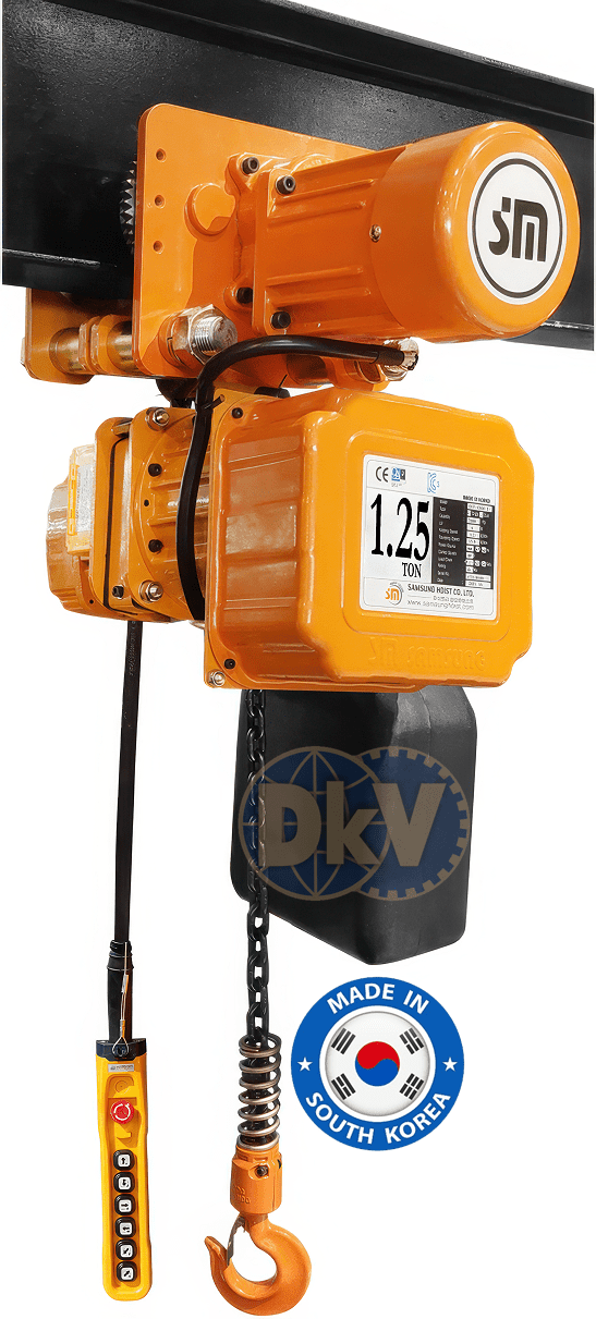 Pa lăng xích điện Samsung SCT-S1250, Samsung electric chain hoists SCT-S1250