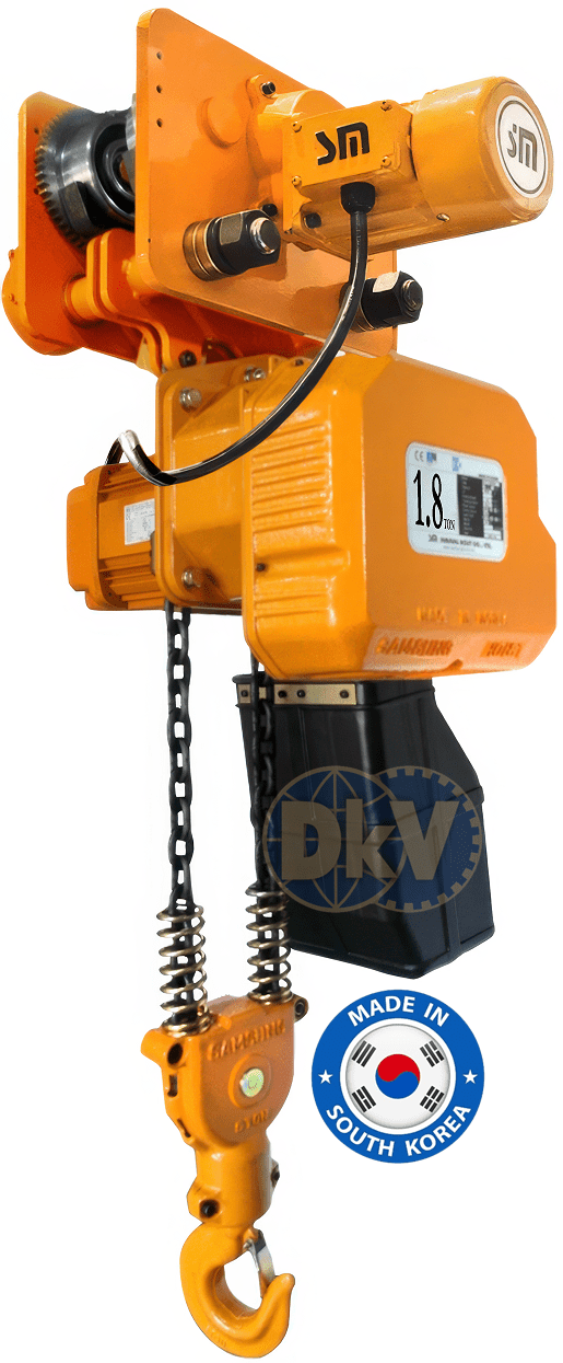 Pa lăng xích điện Samsung SCT-S1800D, Samsung electric chain hoists SCT-S1800D