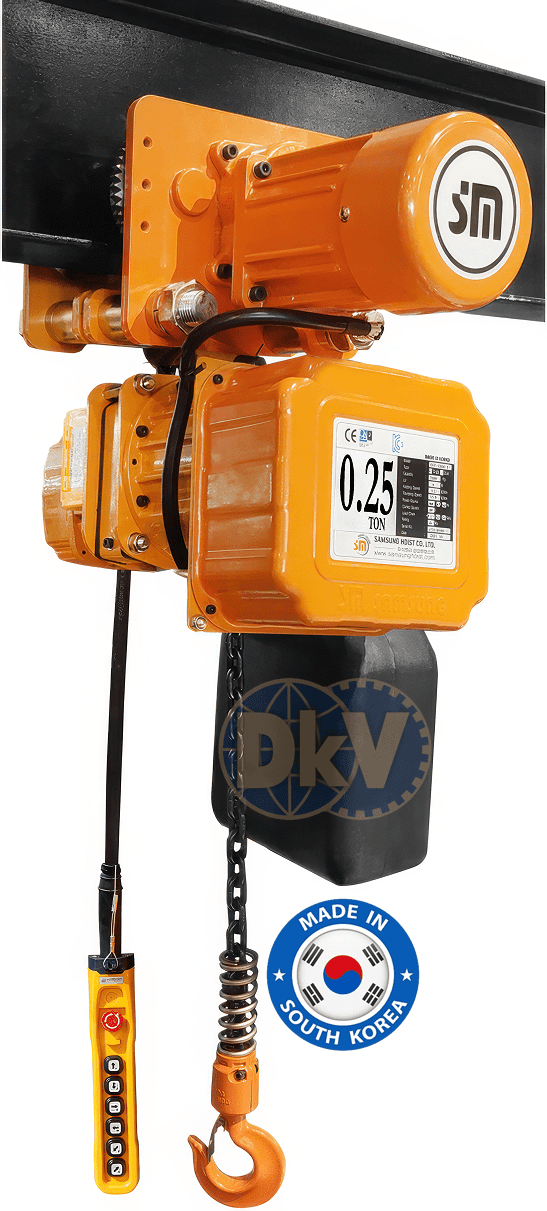 Pa lăng xích điện Samsung SCT-S250, Samsung electric chain hoists SCT-S250