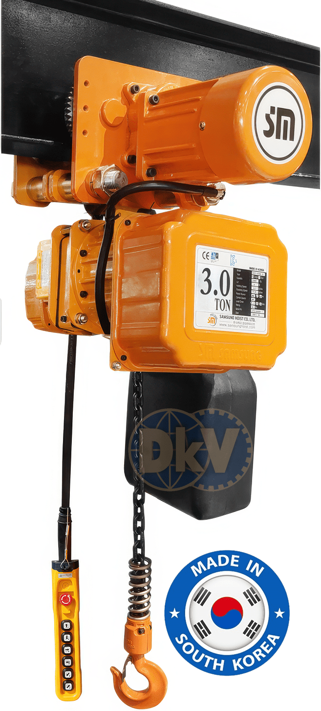 Pa lăng xích điện Samsung SCT-S3000, Samsung electric chain hoists SCT-S3000