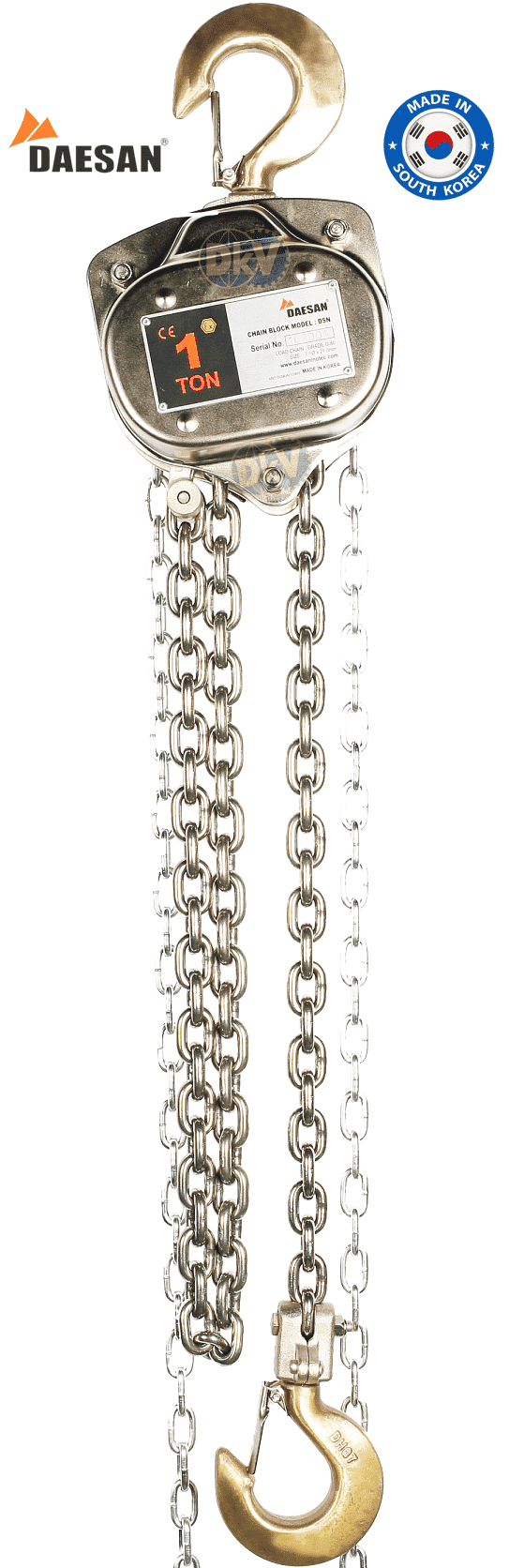 Pa lăng xích kéo tay chống cháy nổ Daesan Ex DSN2, Daesan Ex chain hoists Ex DSN2