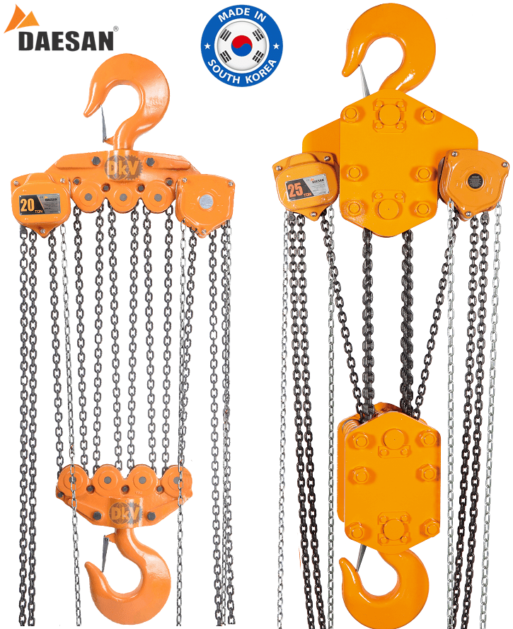 Pa lăng xích kéo tay Daesan DSN30, Daesan chain hoists DSN30