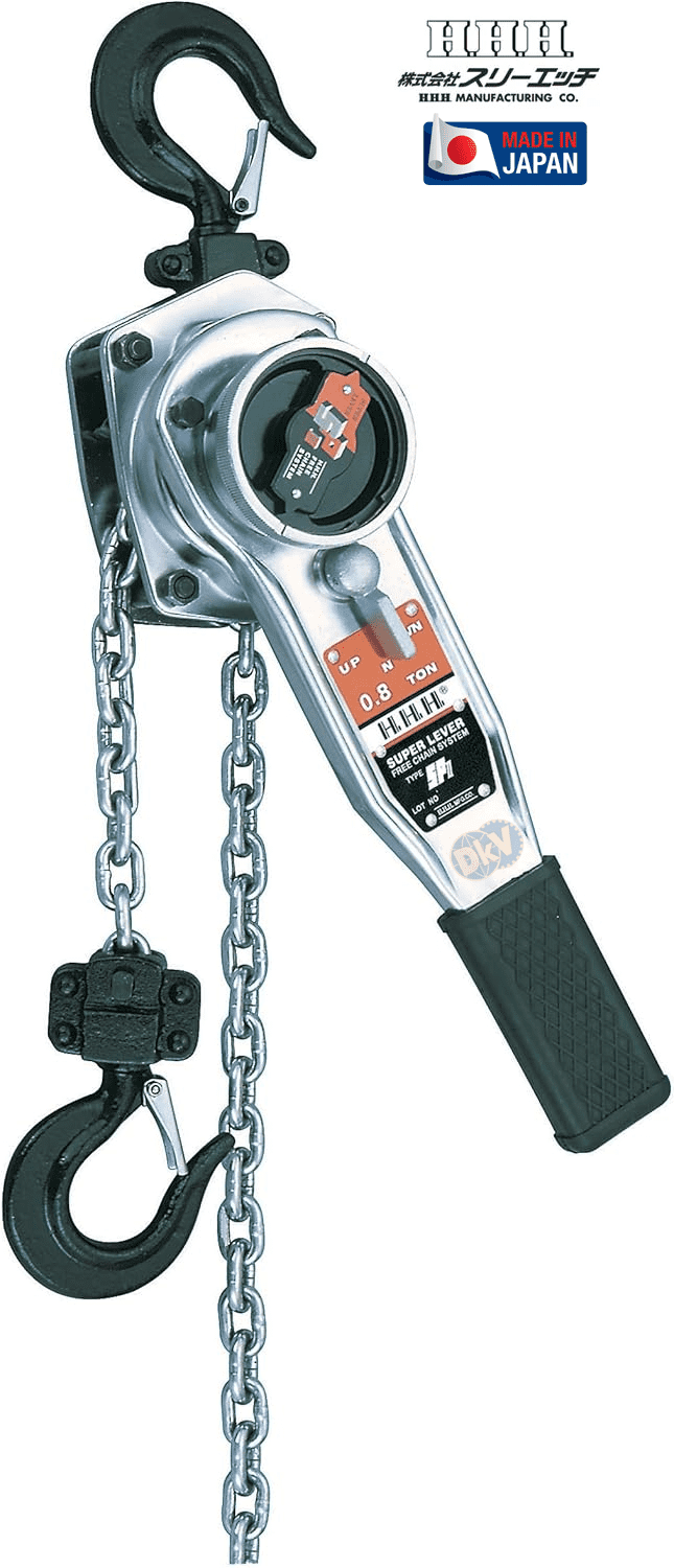 Pa lăng xích lắc tay H.H.H SPII 2000kg, H.H.H lever hoists SPII 2000kg