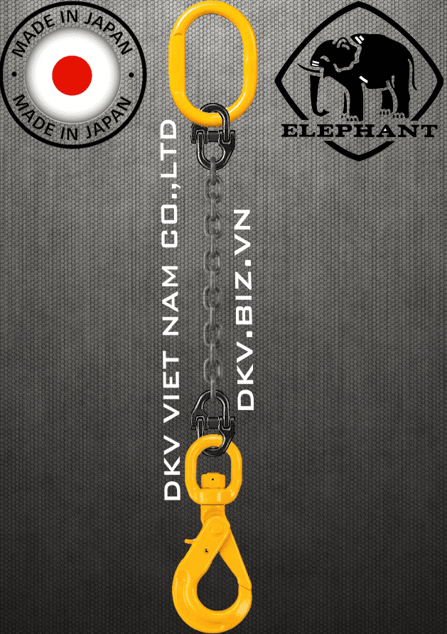 Sling xích cẩu hàng 1 chân Elephant 1-MFF-BKE-6.3, Elephant single leg chain sling 1-MFF-BKE-6.3