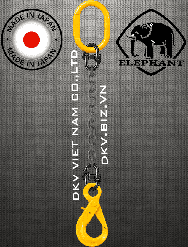 Sling xích cẩu hàng 1 chân Elephant 1-MFF-SHE-6.3, Elephant single leg chain sling 1-MFF-SHE-6.3