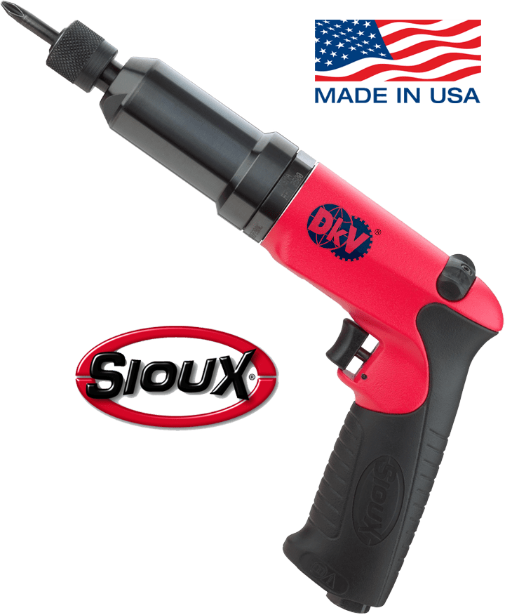 sung ban vit khi nen Sioux SSD6P12AC , Sioux air screw driver SSD6P12AC