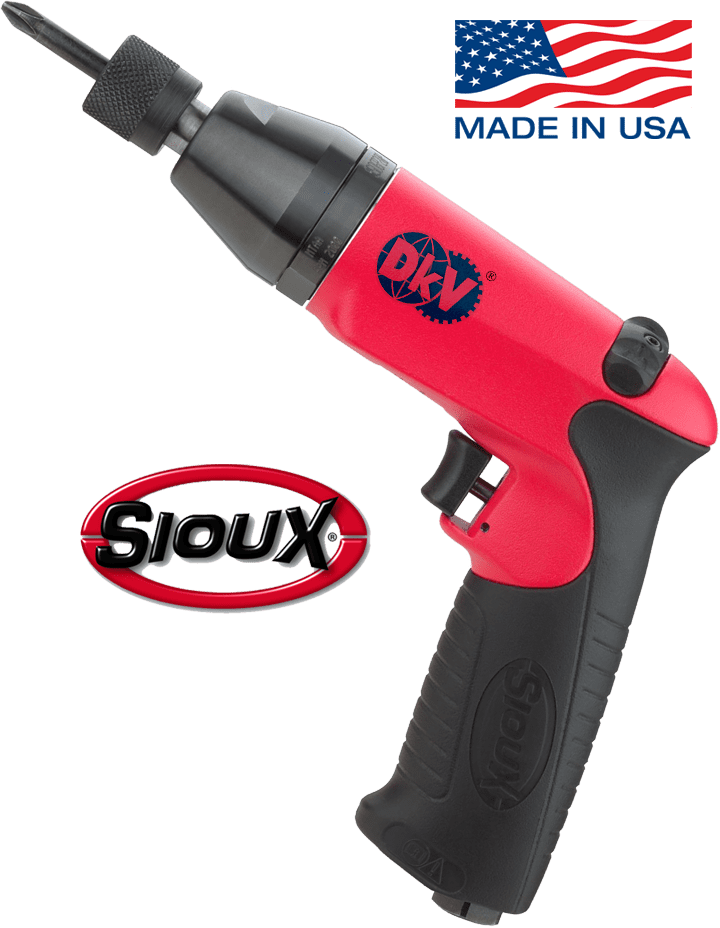 sung ban vit khi nen Sioux SSD6P25PSRR, Sioux air screw driver SSD6P25PSRR