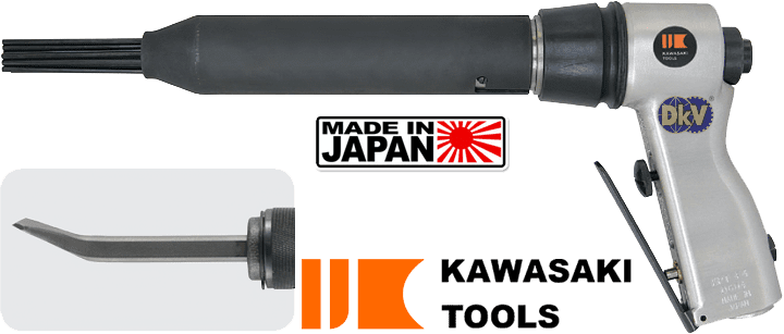 Súng gõ rỉ khí nén Kawasaki KPT-F4, Kawasaki air needle scalers KPT-F4