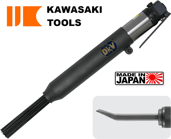 Súng gõ rỉ khí nén Kawasaki KPT-F6, Kawasaki air needle scalers KPT-F6