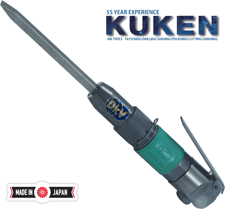 Súng gõ rỉ khí nén Kuken KFC-20, Kuken air flux chipper KFC-20