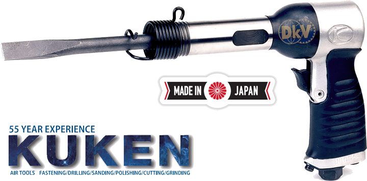 Súng gõ rỉ khí nén Kuken BRH-6K, Kuken air flux chipper BRH-6K
