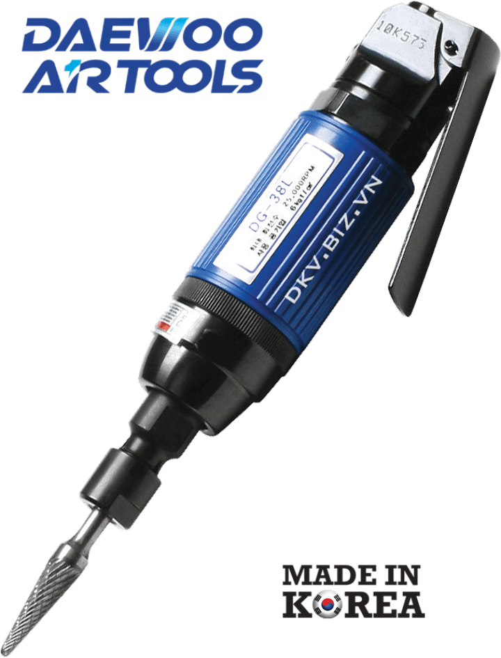 Máy mài lỗ khí nén Daewoo DG-38L, Daewoo air die grinder DG-38L