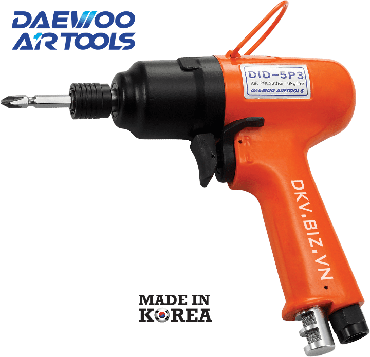 Súng siết vít khí nén Daewoo DID-5P3, Daewoo air impact driver DID-5P3