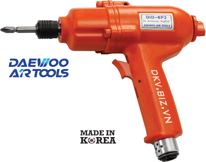 Súng siết vít khí nén Daewoo DID-6P3, Daewoo air impact driver DID-6P3