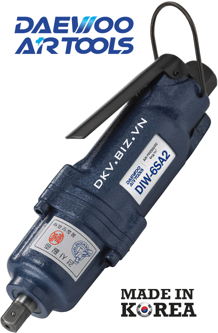 DKV VIET NAM CO.,LTD Súng siết bulong khí nén Daewoo DIW6SA2