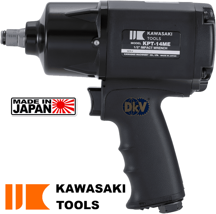 Súng siết bulong khí nén Kawasaki KPT-14ME-V2, Kawasaki air impact wrench KPT-14ME-V2