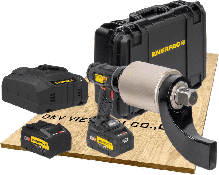 Súng siết lực bulong pin Enerpac BTW6000E, Enerpac cordless battery torque wrench BTW6000E