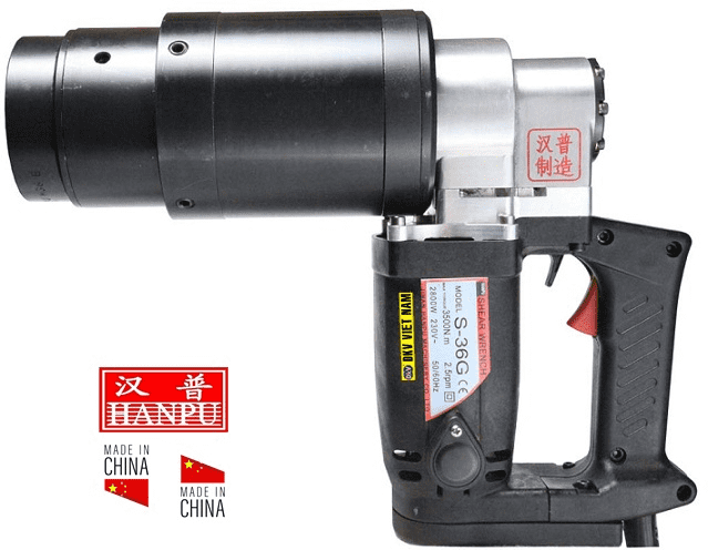 Súng xén đầu bulong Trung Quốc Hanpu S-36G, Hanpu shear wrench S-36G 