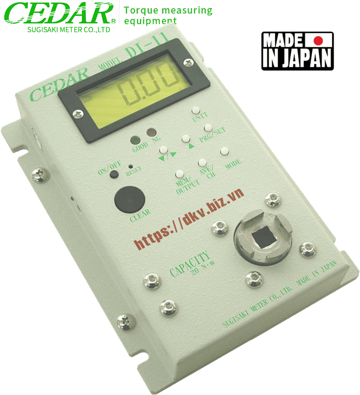 thiet bi do luc siet Cedar DI-11, Cedar torque tester DI-11