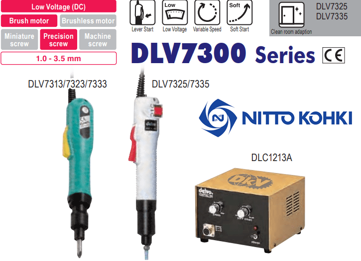 to vit luc dien Delvo DLV7325-CKE, Delvo electric torque screwdriver DLV7325-CKE 