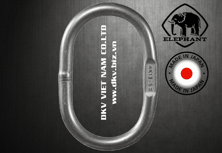 Vòng khuyên cẩu hàng inox Elephant AWI-32, Elephant stainless steel master link AWI-32