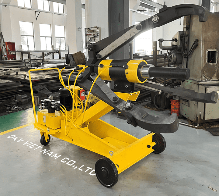 Xe cảo thủy lực 100 tấn DM-103, hydraulic puller sets DM-103
