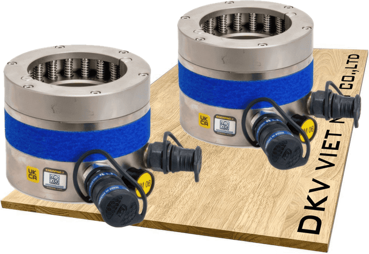 Xylanh căng bulong thủy lực Enerpac HM06-LC, Enerpac load cell hydraulic bolt tensioner HM06-LC